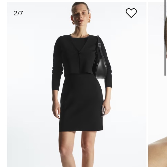 COS knitted dress and cardigan set, size XS - Picture 8 of 10